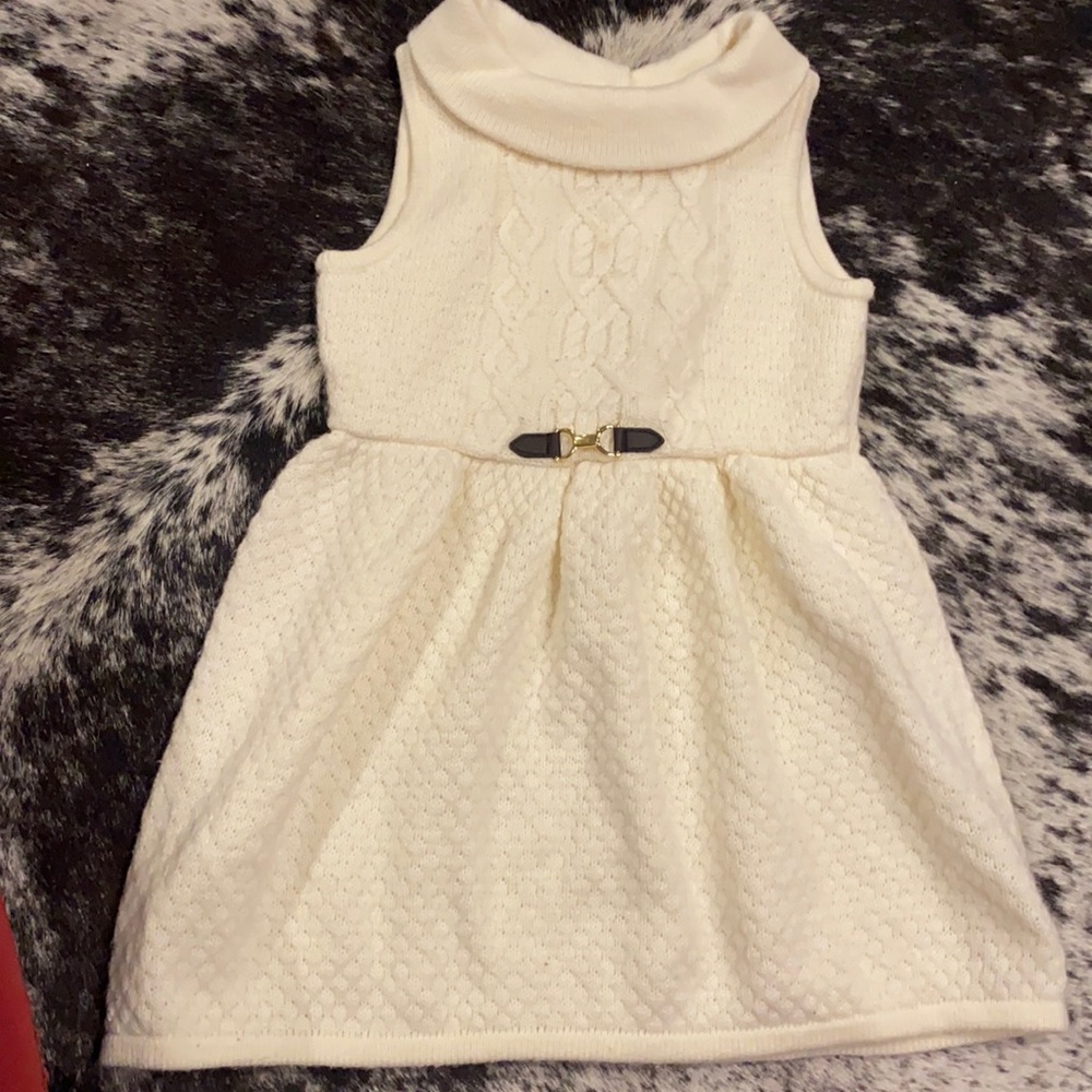 Jamie & Jack sleeveless sweater dress